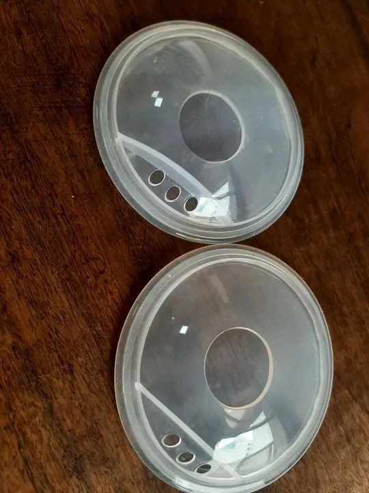 Conchas de amamentação base confortável de silicone - Foto 2