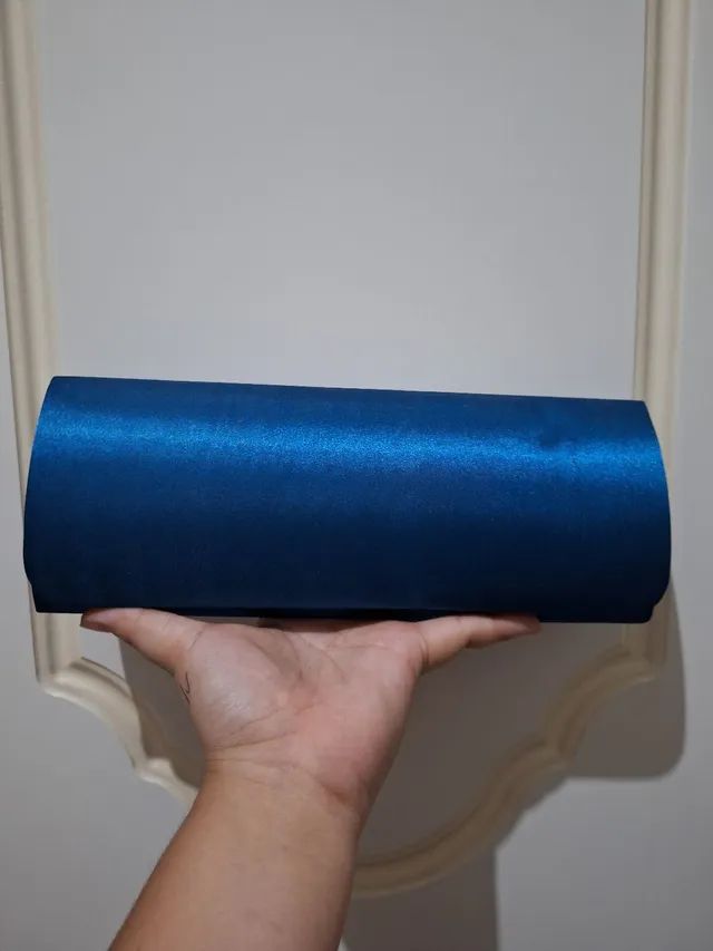 Bolsa de festa azul  - Foto 6