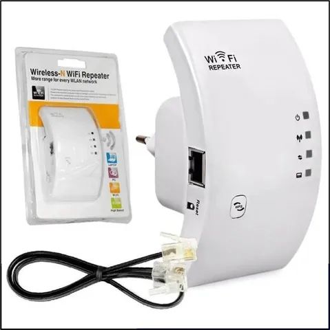 Repetidor De Sinal  wifi Amplificador Extensor  Wifi 