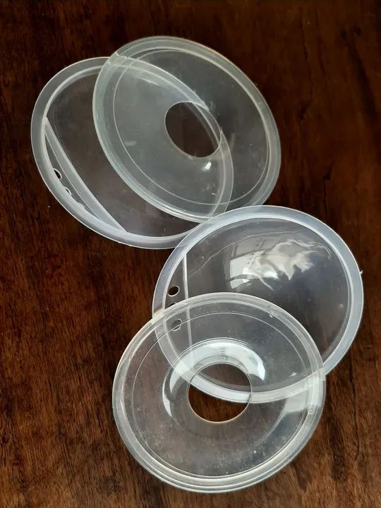 Conchas de amamentação base confortável de silicone - Foto 3