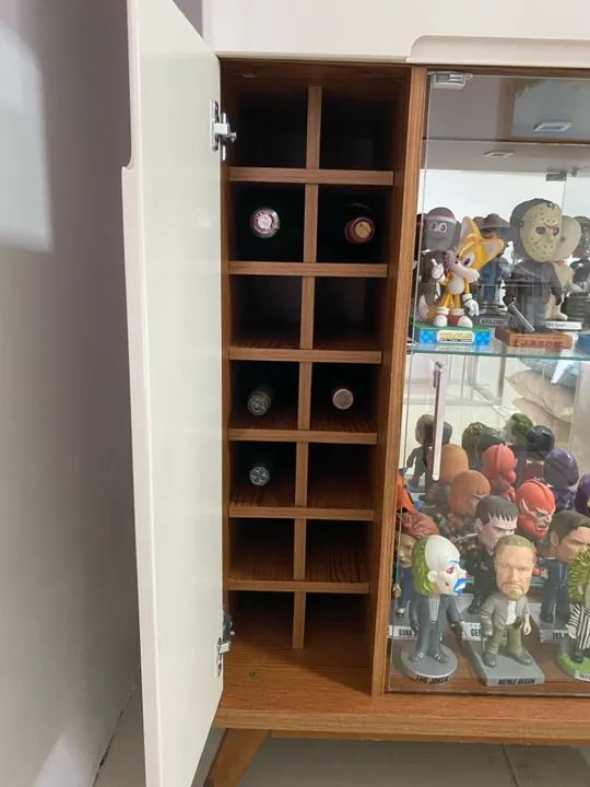 Cristaleira com adega - Foto 2