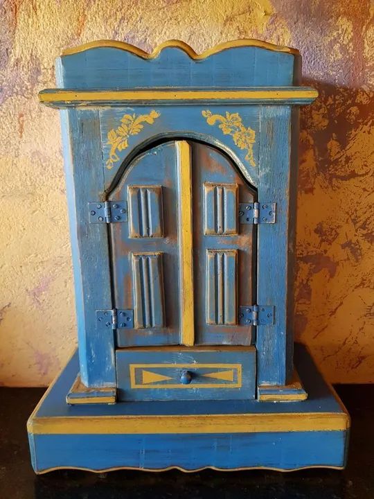 Oratório madeira barroco 