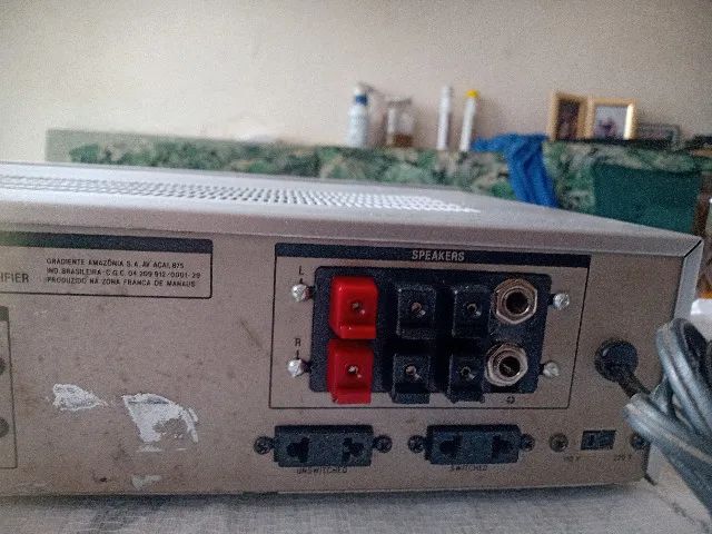 Amplificador Gradiente model 86 - Foto 5