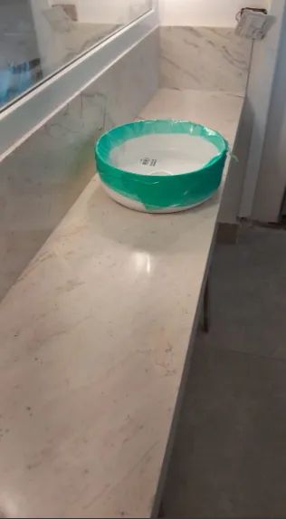 Lavatório - Mármore Branco Paraná  - Foto 2