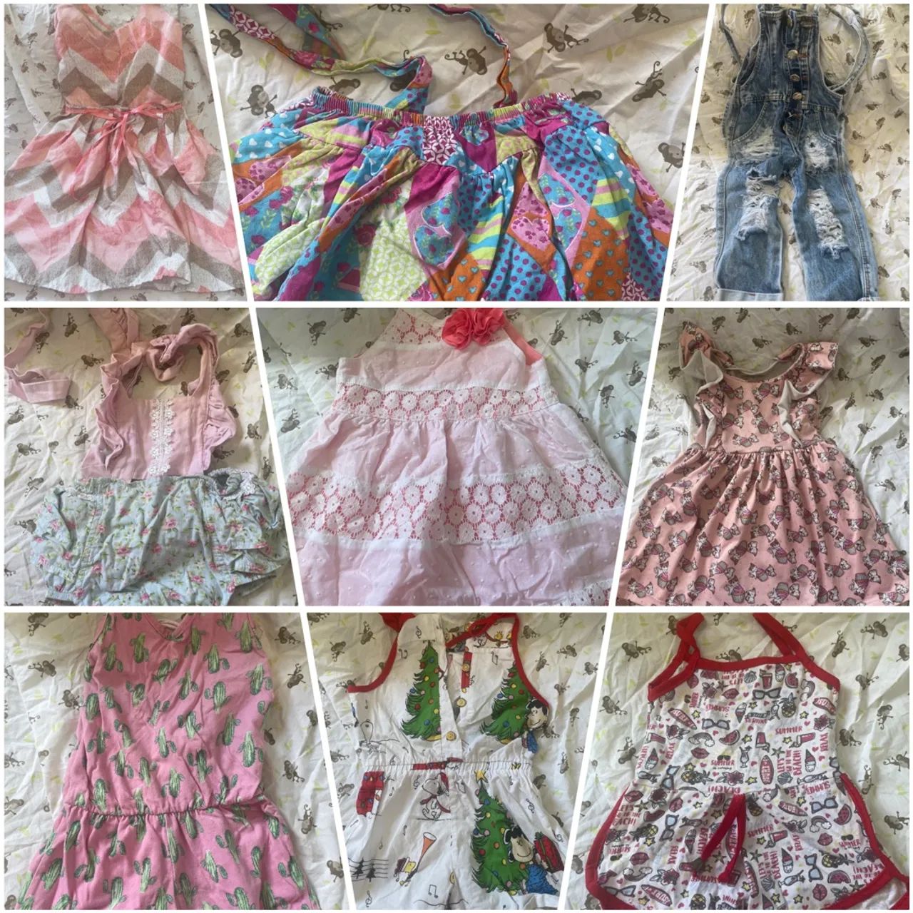 Lote infantil 9m a 2 anos