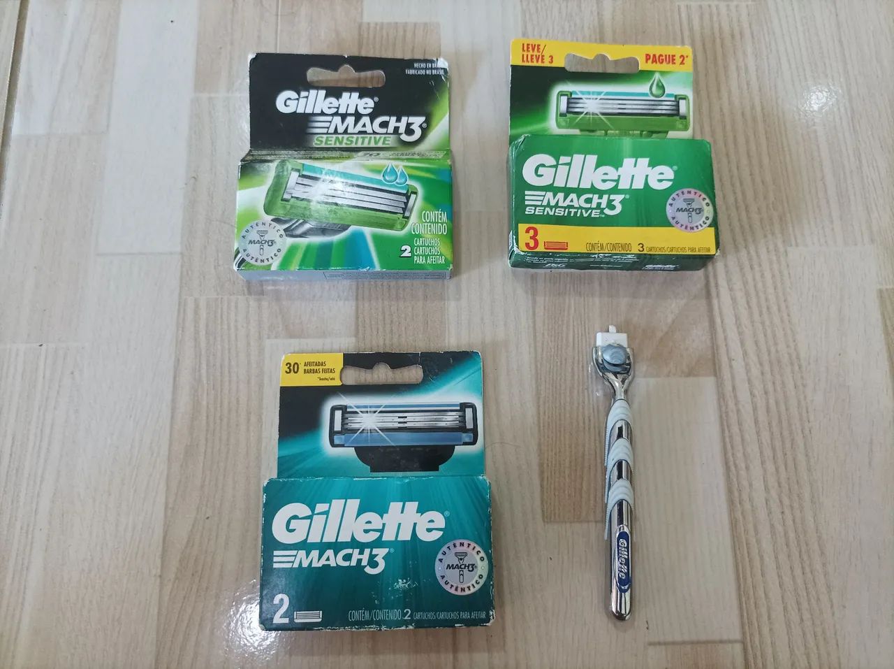Kit Gillette mach 3