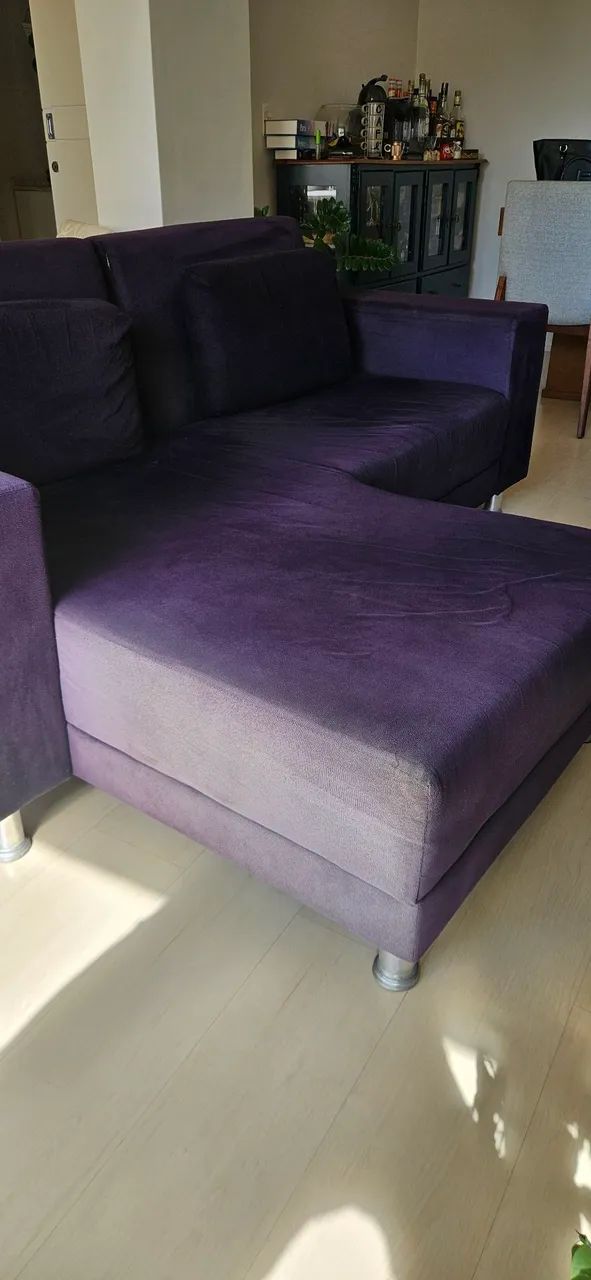 Sofá dois lugares com chaise - Foto 5