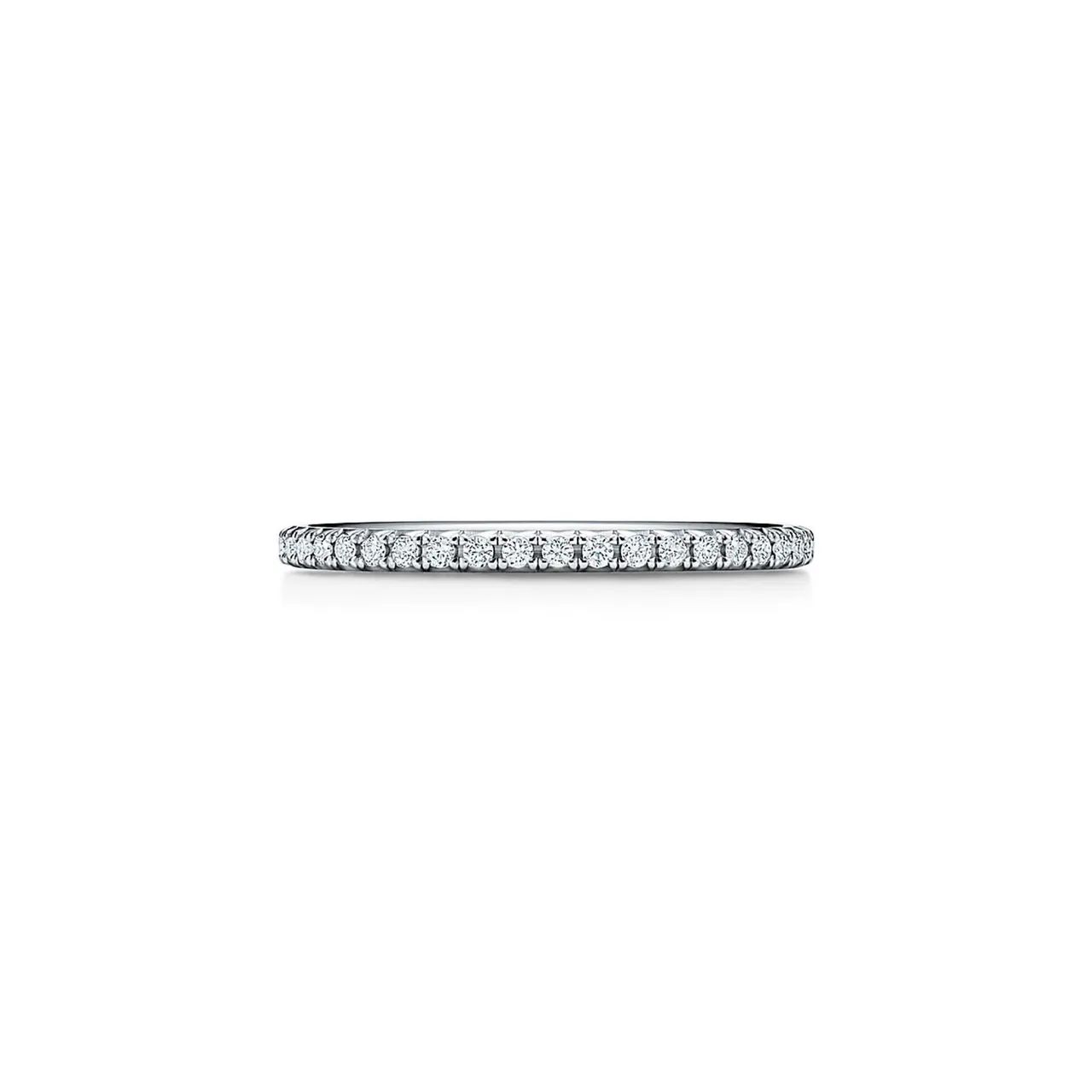 Anel, aliança Tiffany & Co. Full Eternity Ring Original - Foto 3