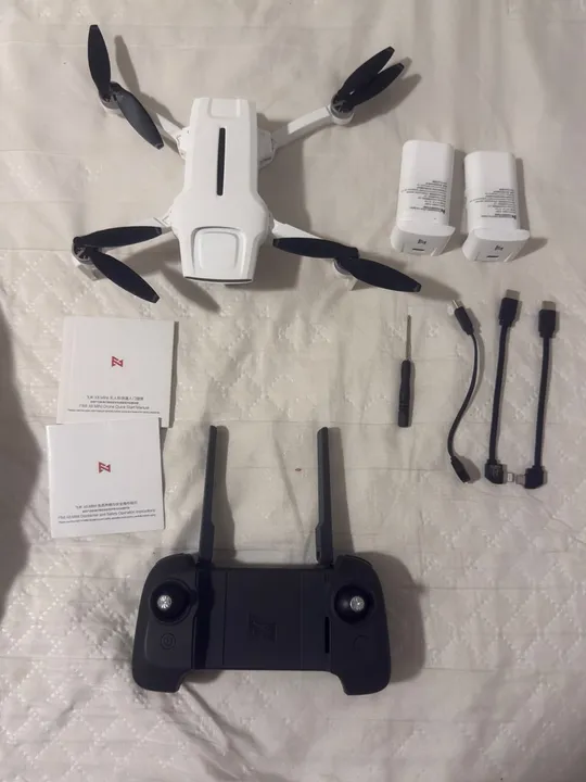 Mini drone Fimi X8 Mini FMWRJ04A7 com câmera 4K branco 5.8GHz