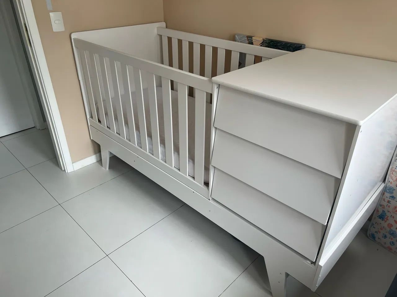 BERÇO PRINCE 3 EM 1 LOJA ABRACADABRA - NOVÍSSIMO!  - Foto 2