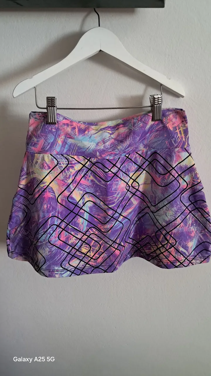 Short-Saia Fitness Abstrata| M