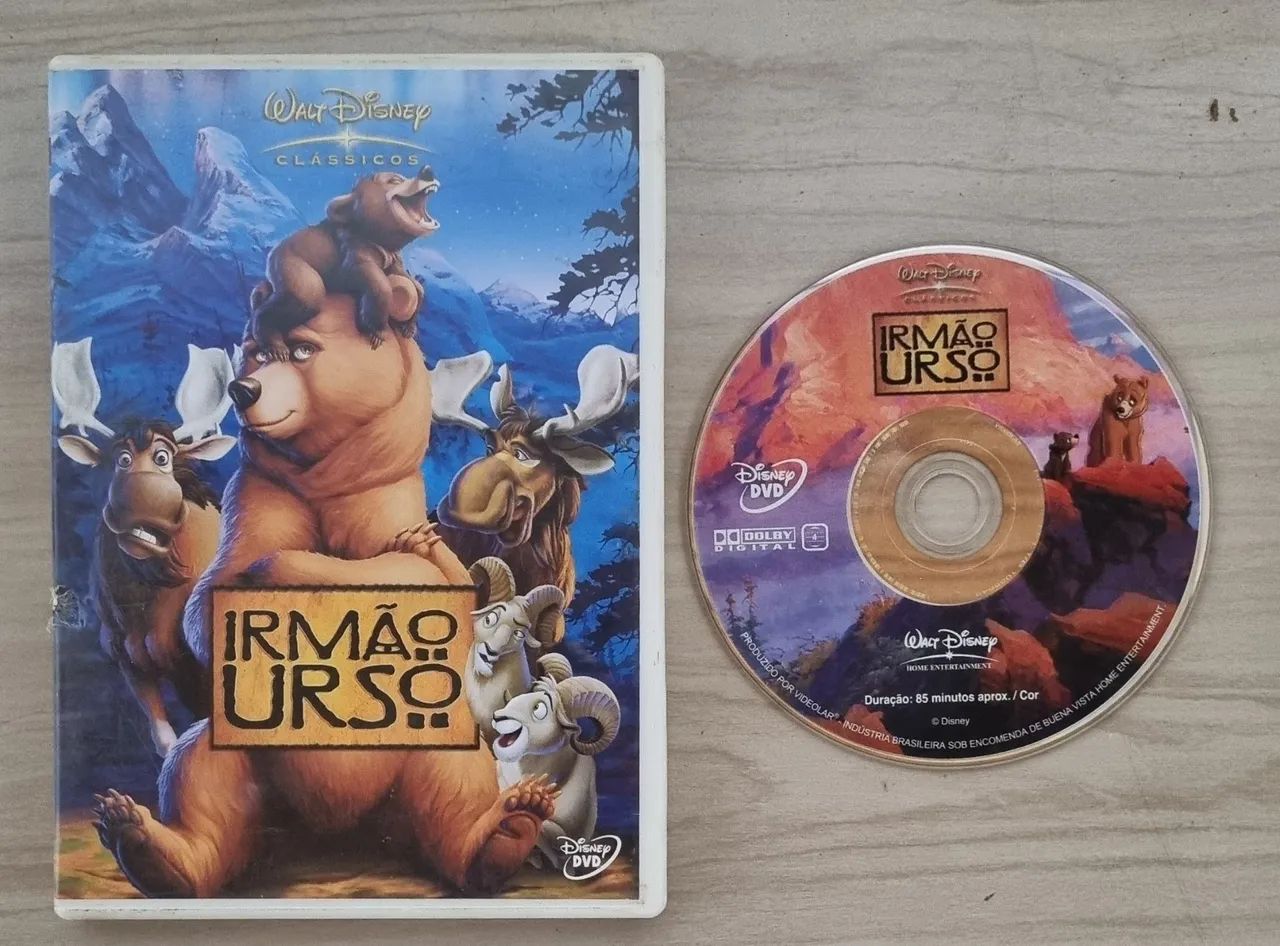 DVD - Irmão Urso - Original - Disney