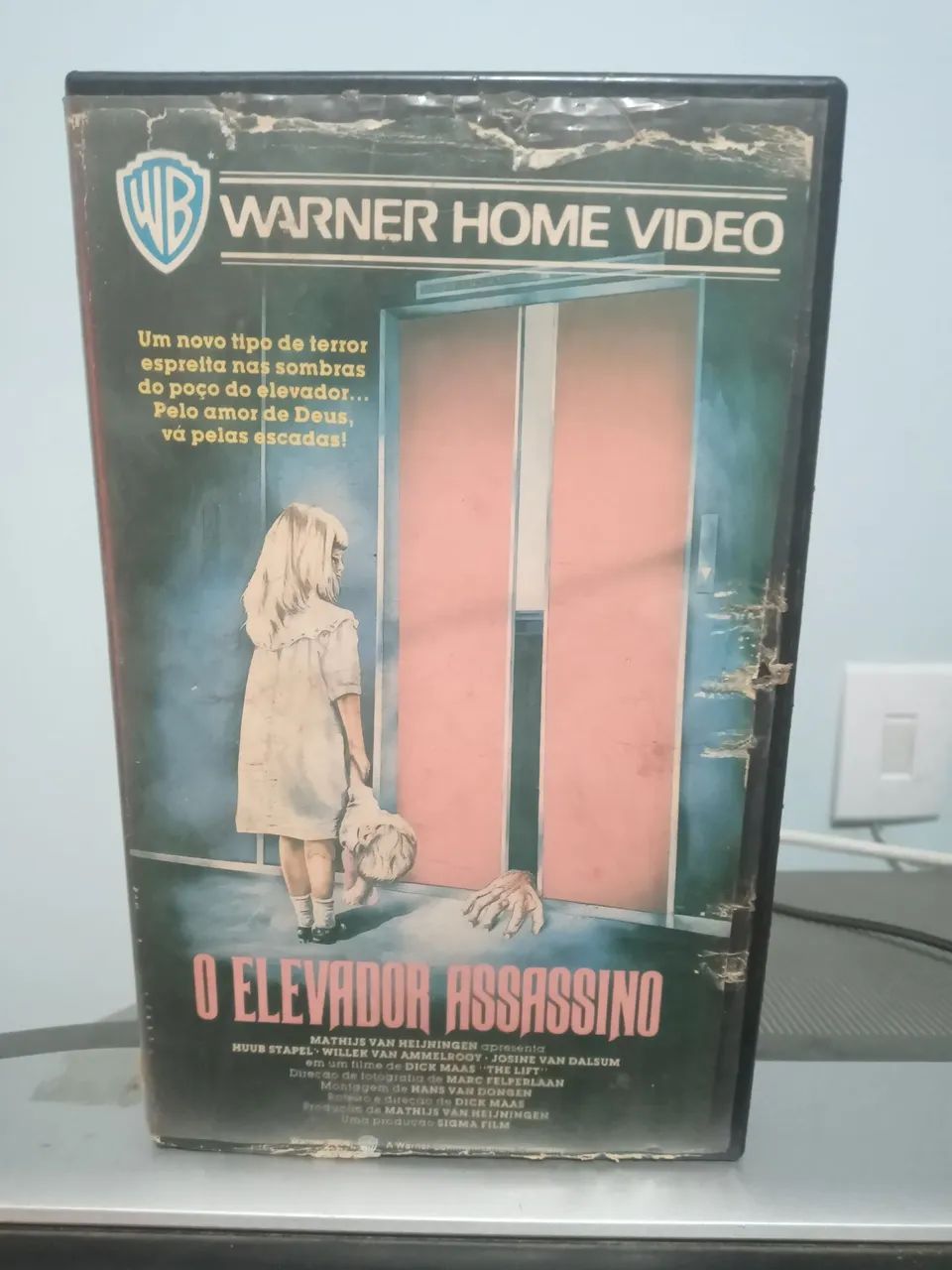 O Elevador Assassino Vhs original 