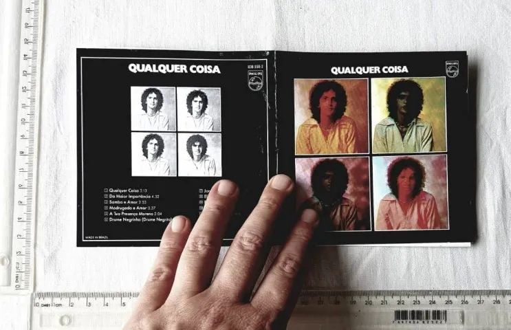 Cd Original - Caetano Veloso (Álbum - Qualquer Coisa) - Anos 90