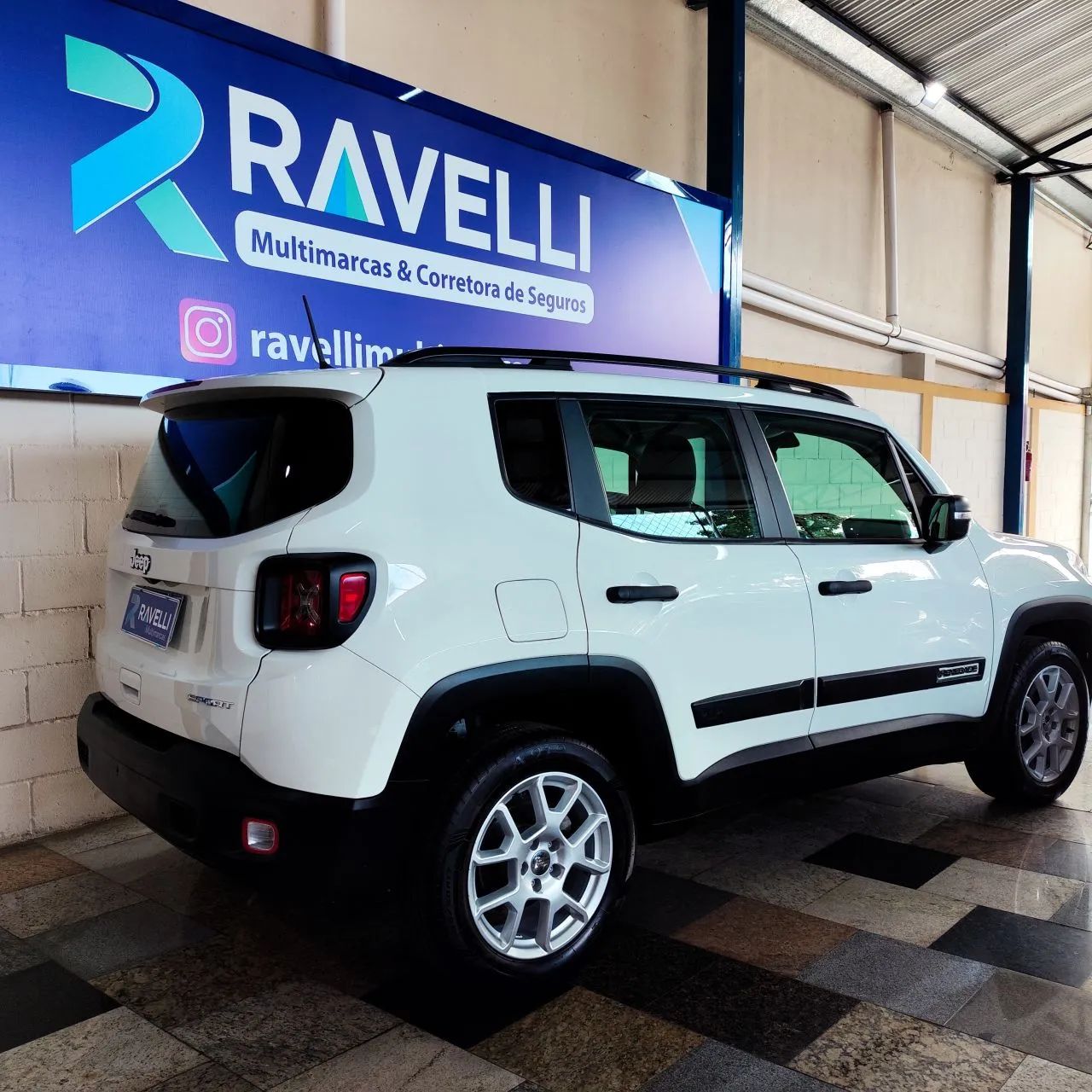 JEEP Renegade 1.8 16V 4P FLEX SPORT AUTOMÁTICO - 2021 - Foto 4