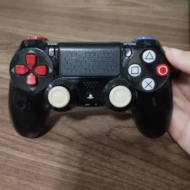 controle ps4 edição limitada Darth Vader