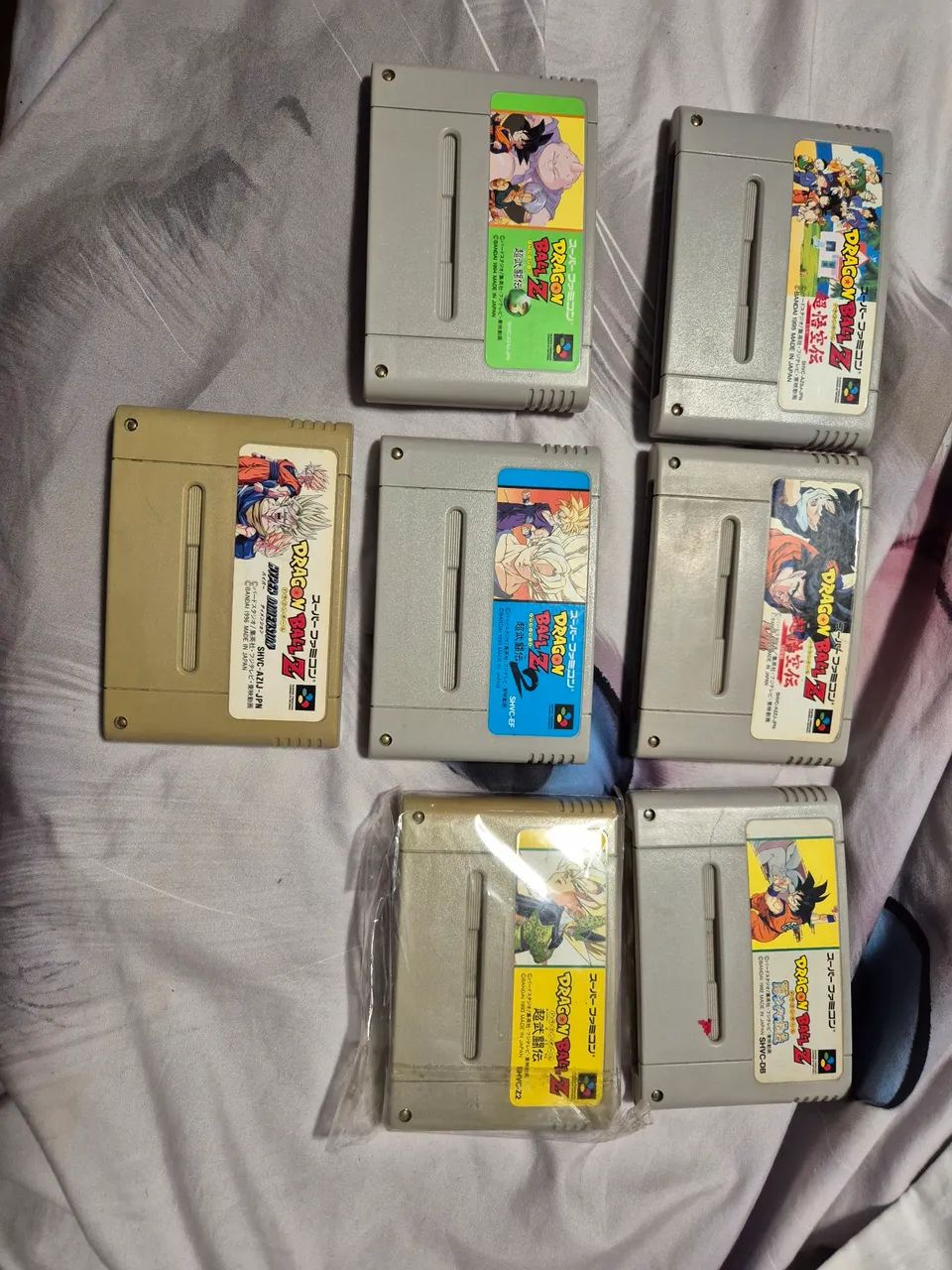 Coleção de Jogos Dragon Ball Z para Super Famicom