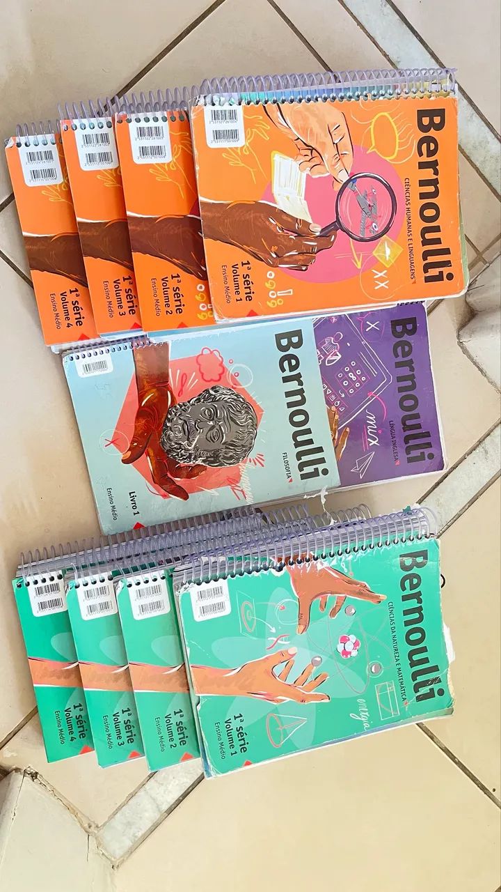 Livros Bernoulli 1 ano ensino médio 