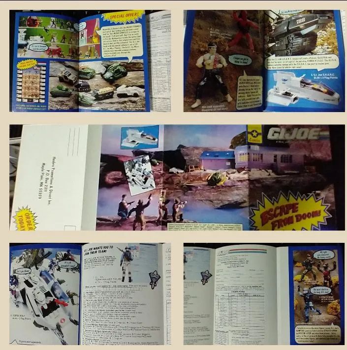 Conjunto encartes G.I. Joe - Comandos em ação  - Foto 3