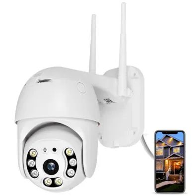 Câmera de Segurança Wi-Fi - Full HD 1080p - Visão Noturna