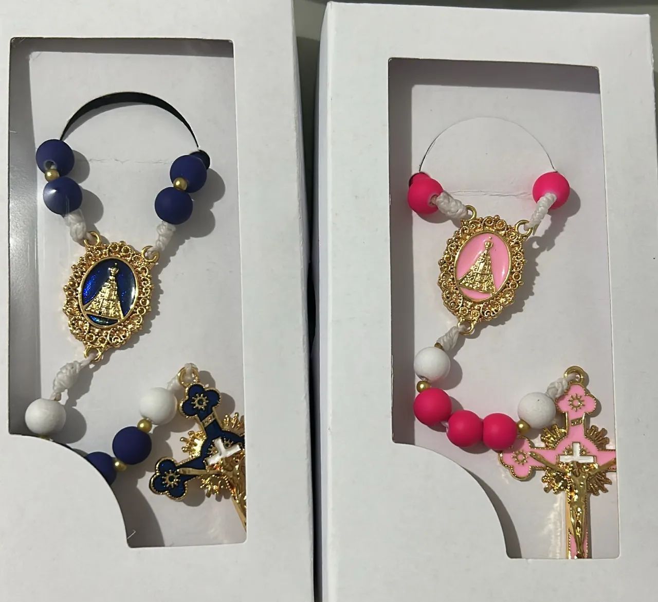 Rosários de Nossa Senhora Aparecida - Azul e Rosa