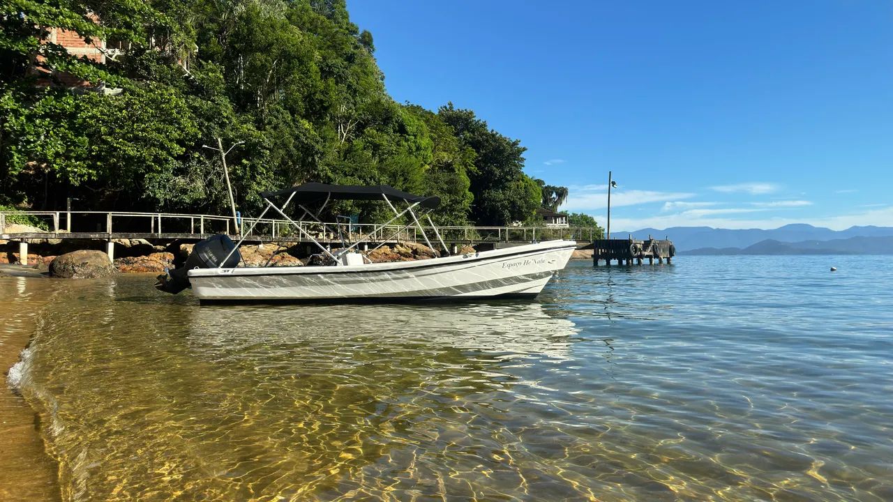 Vendo Lancha Panga 21 Motor 90 hp Yamaha 4 tempos (10 passageiros) - Foto 3