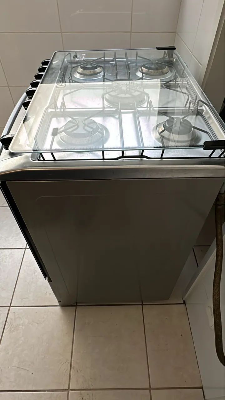 Fogão Eletrolux Inox 5 bocas - Foto 2