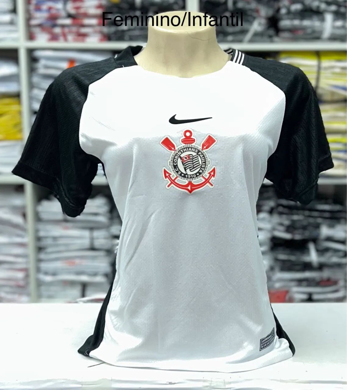 Camisa feminina Corinthians 