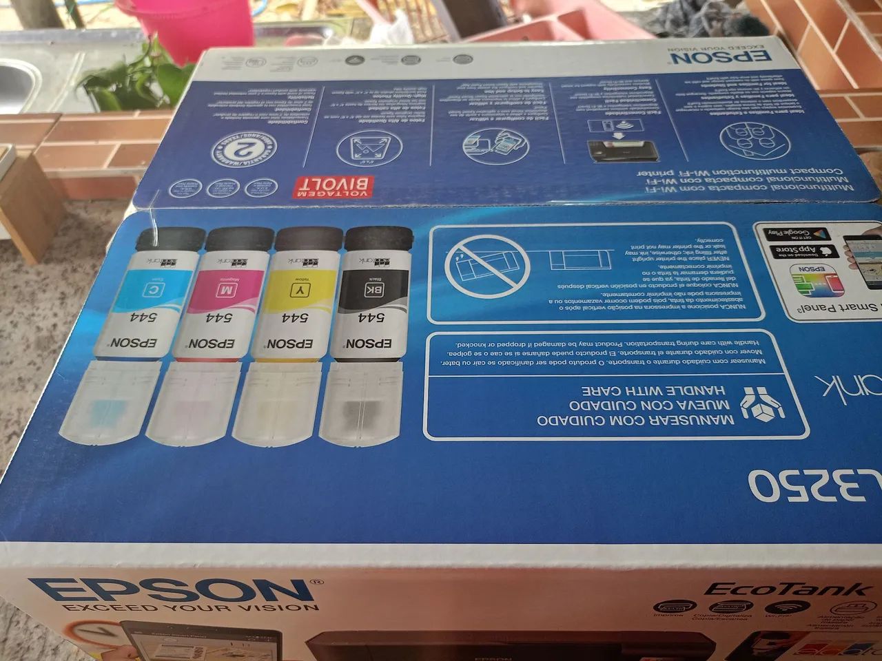 Impressora Multifuncional Epson EcoTank L3250 - Foto 4