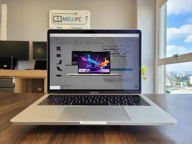 Apple MacBook Pro 2019 TouchBar Core i5 Quad Core | 256GB SSD | 8GB LPDDR3 13.3" Prateado - Foto 2