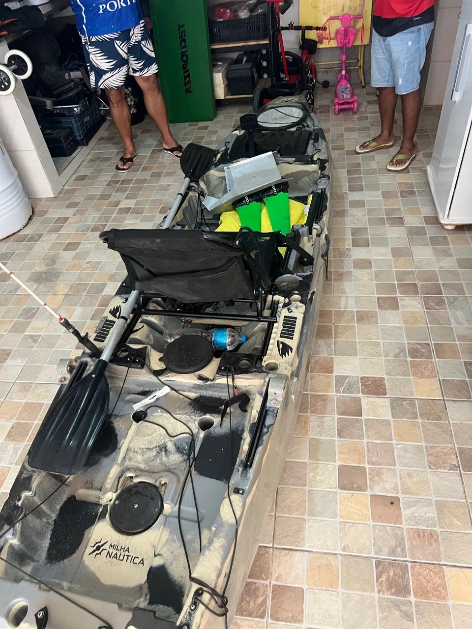 Caiaque Iron com pedal Cross drive - Foto 5