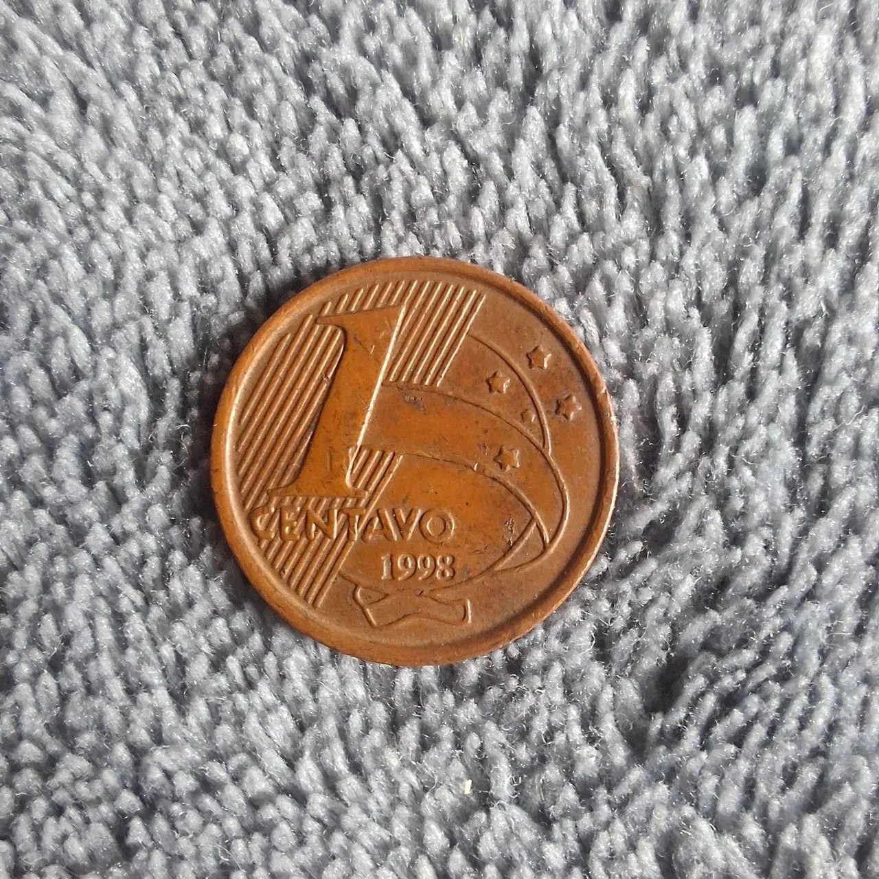 Moeda de 1 Centavo de 1998