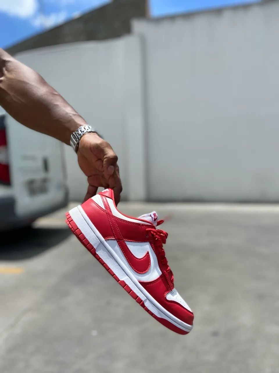 Nike Dunk Low University Red - 41BR - Foto 5