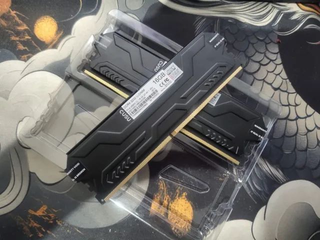Memória DDR4 Pc 32gb CUSU DH Series (16gb x2) 3200 Mhz, NOVAS - Aceito Cartão / Pix - Foto 2