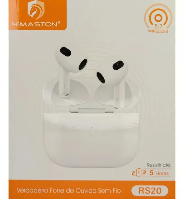 Fone de ouvido sem fio Bluetooth H'maston RS20 - Foto 5