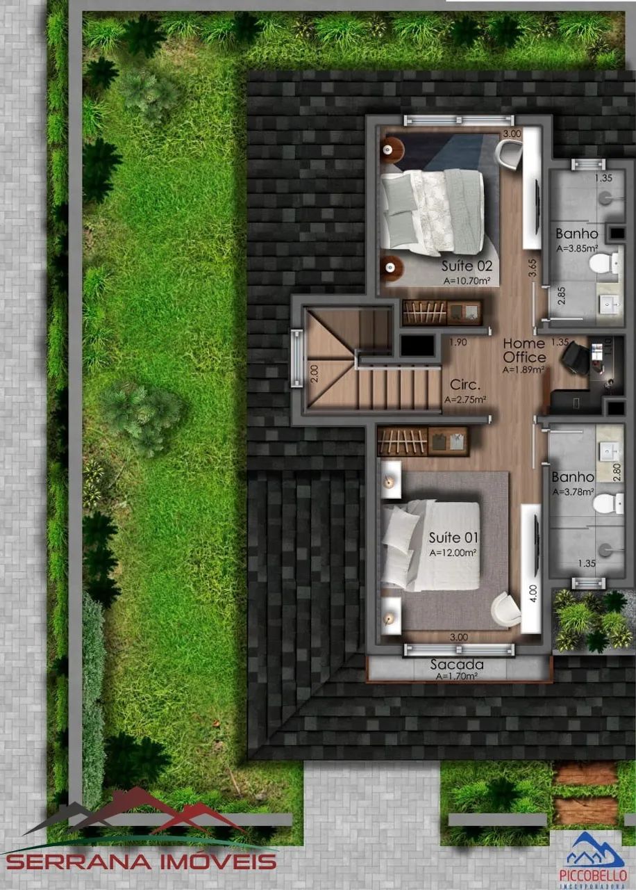 CASA RESIDENCIAL em NOVA PETRÓPOLIS - RS, Pousada da neve - Foto 4