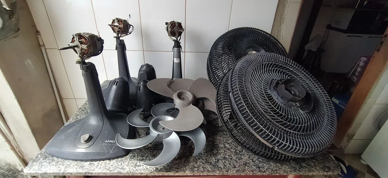 Peças de 3 Ventiladores Arno - Barato