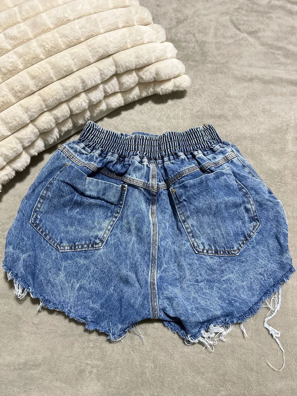 Short jeans feminino - Foto 4