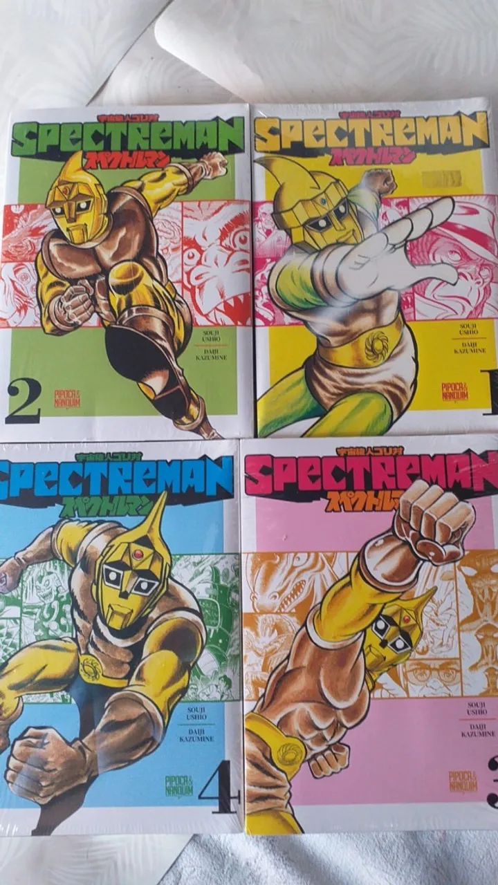 Spectreman. Série completa. Em 4 edições