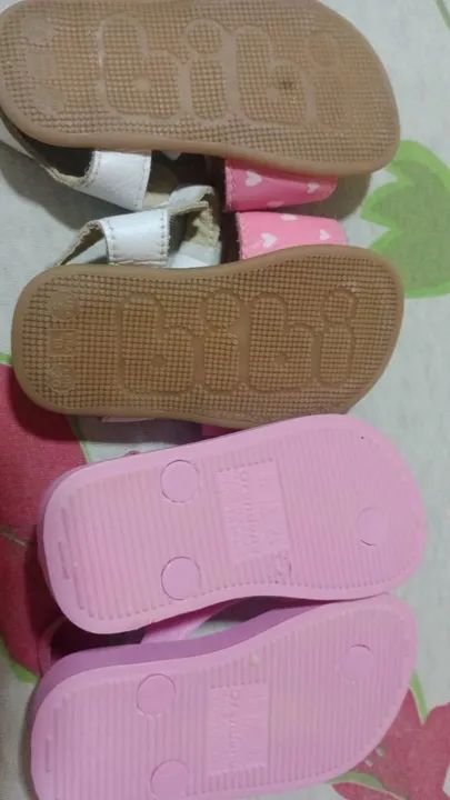 Sandálias e percatinha para Bebê - Tamanhos Variados - Foto 5