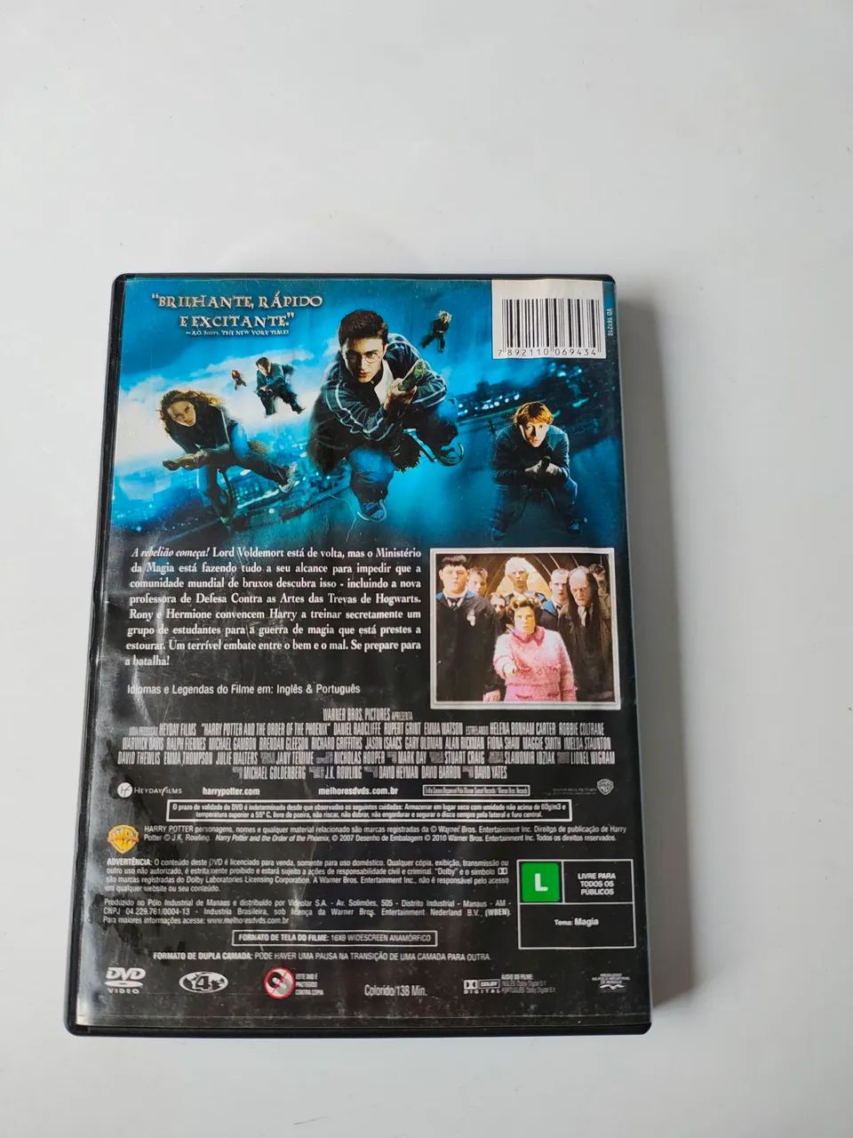 Harry Potter e a Ordem da Fênix - DVD Edição Widescreen - Foto 3