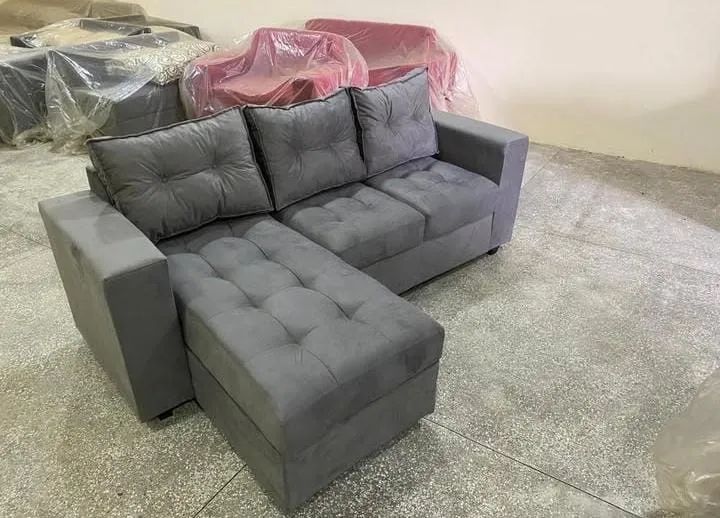 Sofá chaise frete grátis R$ 949,99 a vista  - Foto 2