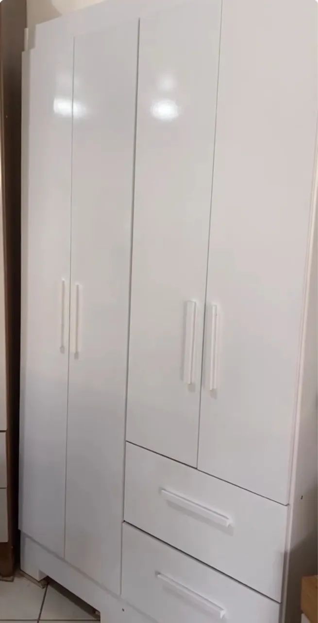 Guarda roupa solteiro sem espelho até 12x sem juros  - Foto 3