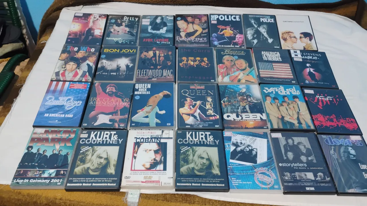 DVDs músicais
