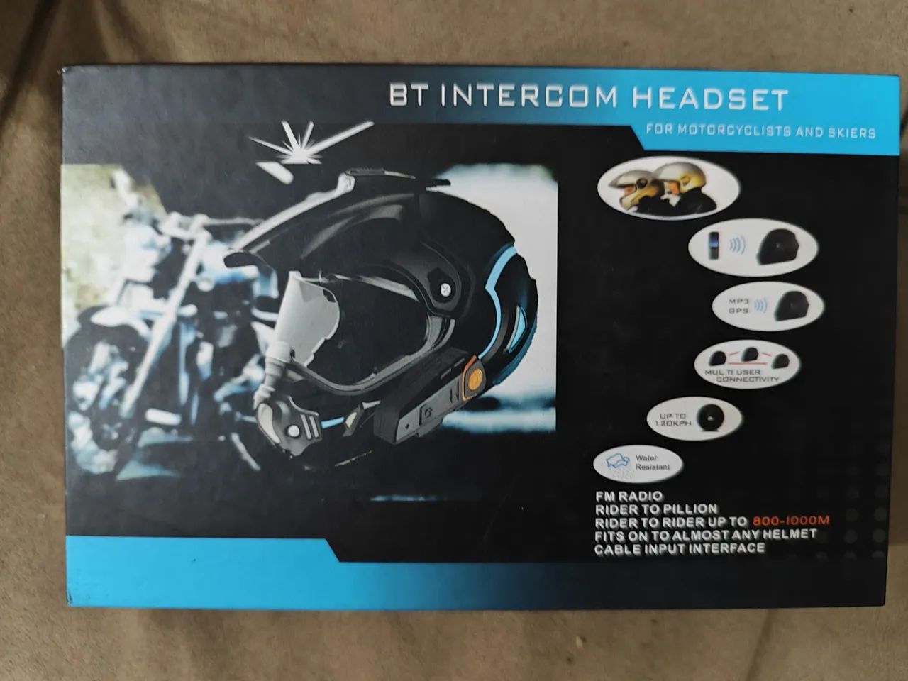 Intercom Bluetooth para Motociclistas