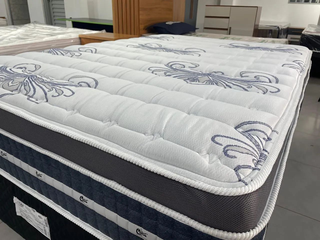 Colchão Casal Conforto Premium com Base Box - Foto 4