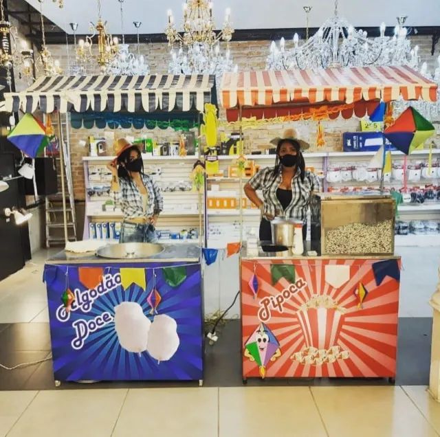 Barraquinha de pipoca - Foto 4