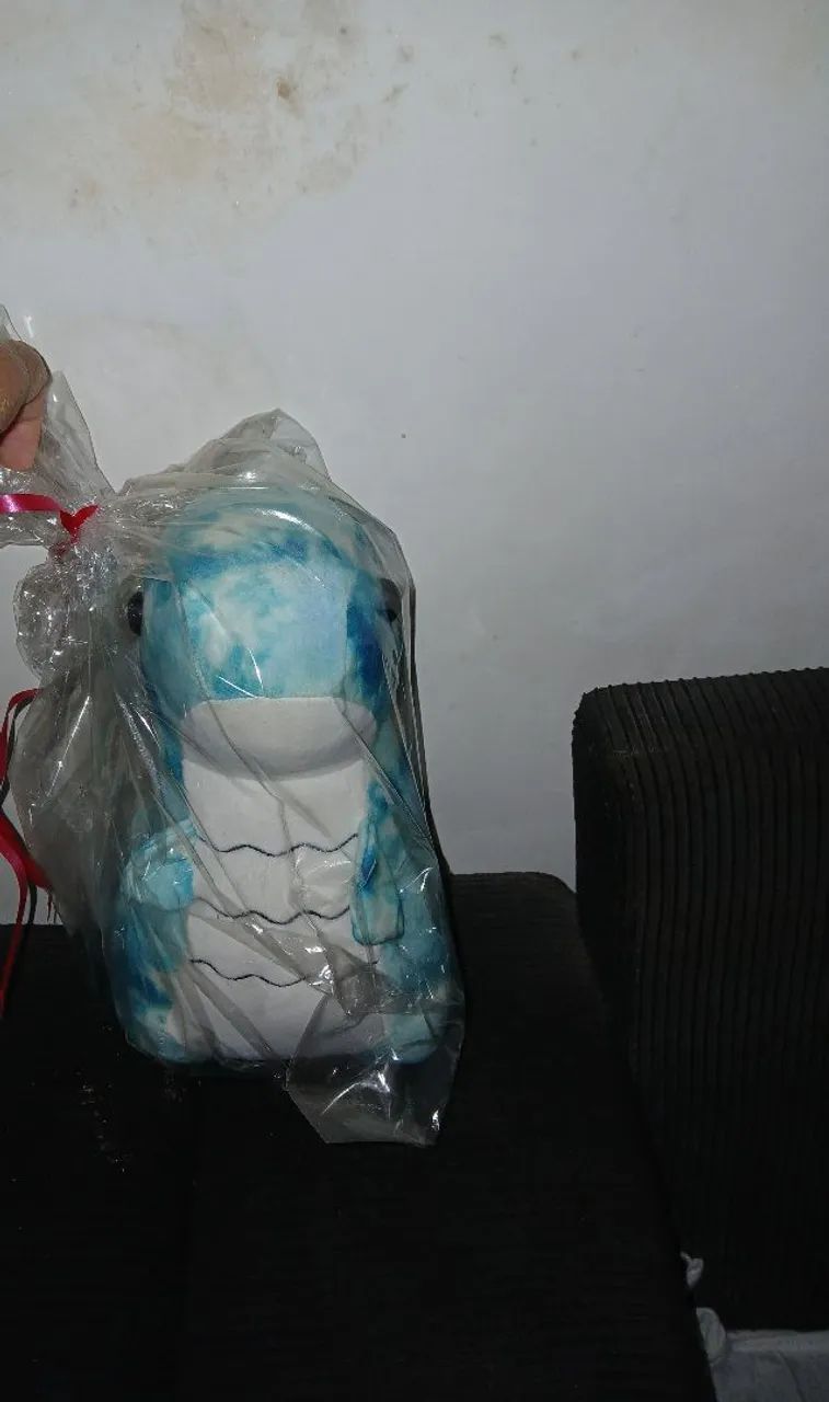 PELÚCIA DINOSSAURO AZUL 