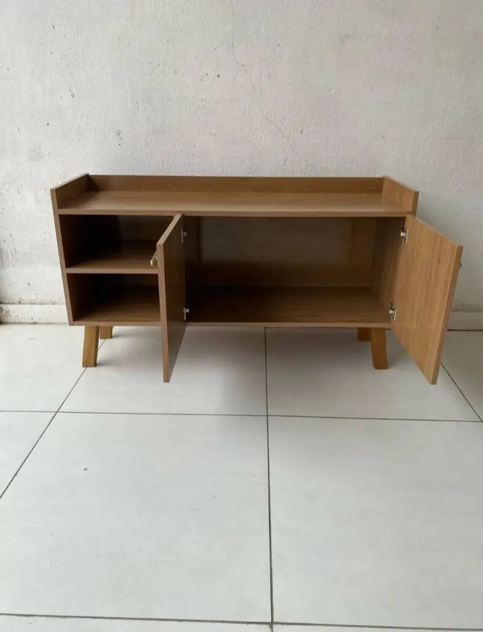 Rack no mdf 12mm com 1,08 de largura e 68 de altura  - Foto 5