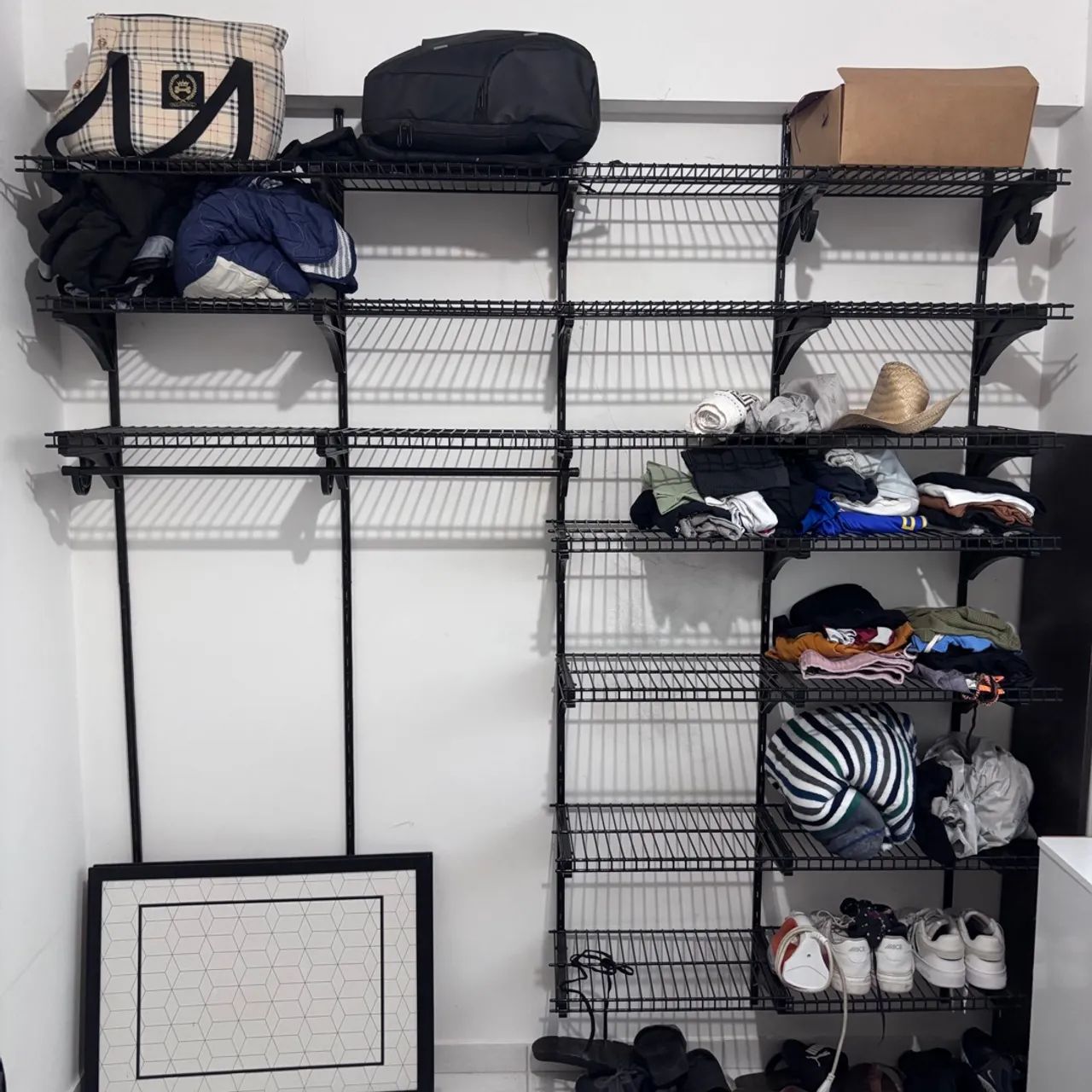 Guarda roupa ARAMADO moderno aberto para closet - Foto 2